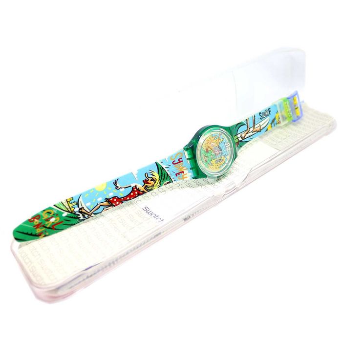 Vendo relógio Swatch original - The Big Swell SKG100, Nunca Usado