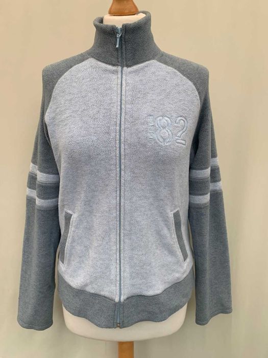Флисовая женская кофта толстовка next, размер 14/42 с молнией