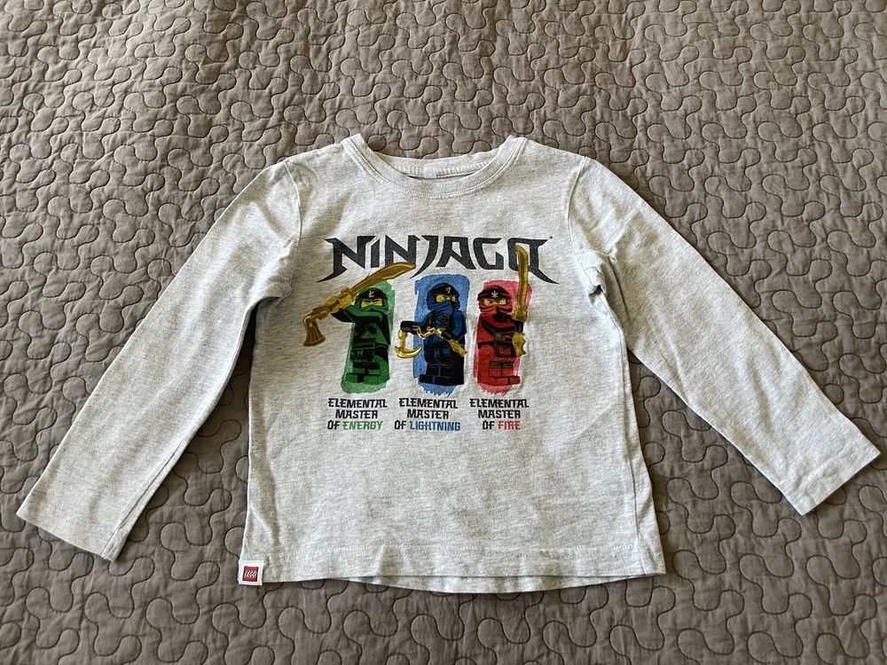 Ninjago koszulka 110 longsleeve lego