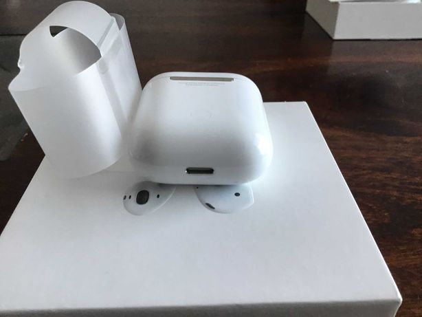 Airpods II- oryginalne - nowe - Etui do ładowania - Apple - Iphone