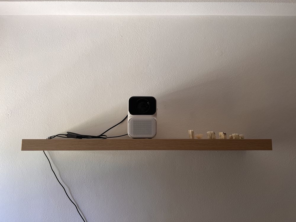 Mini Projetor Wambo T6 MAX - muito pouco uso