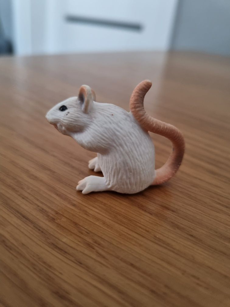 Biała mysz schleich figurka