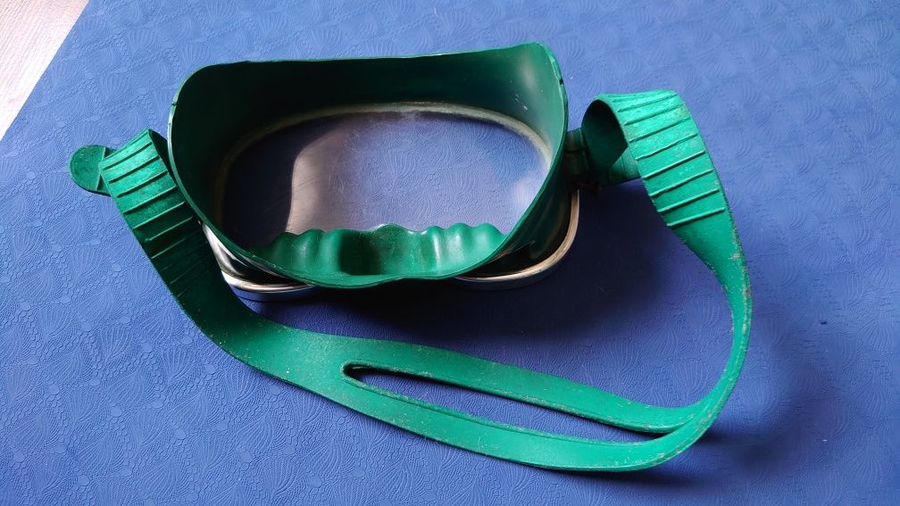 Vintage Retro Maska okulary do pływania Super Styl