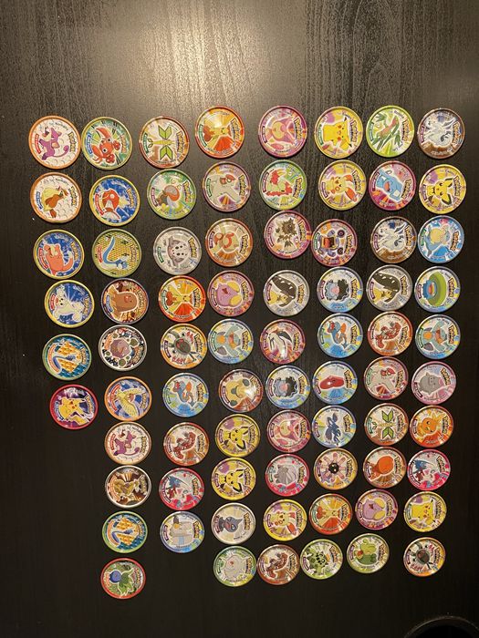 Pokemon advanced metal tazo kapsle tazosy