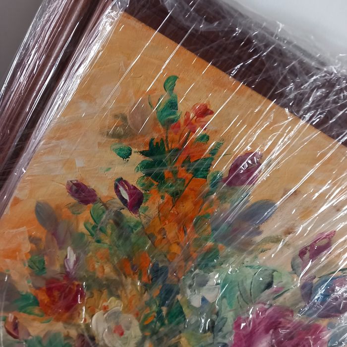Aguarela de autor c/Moldura Castanho