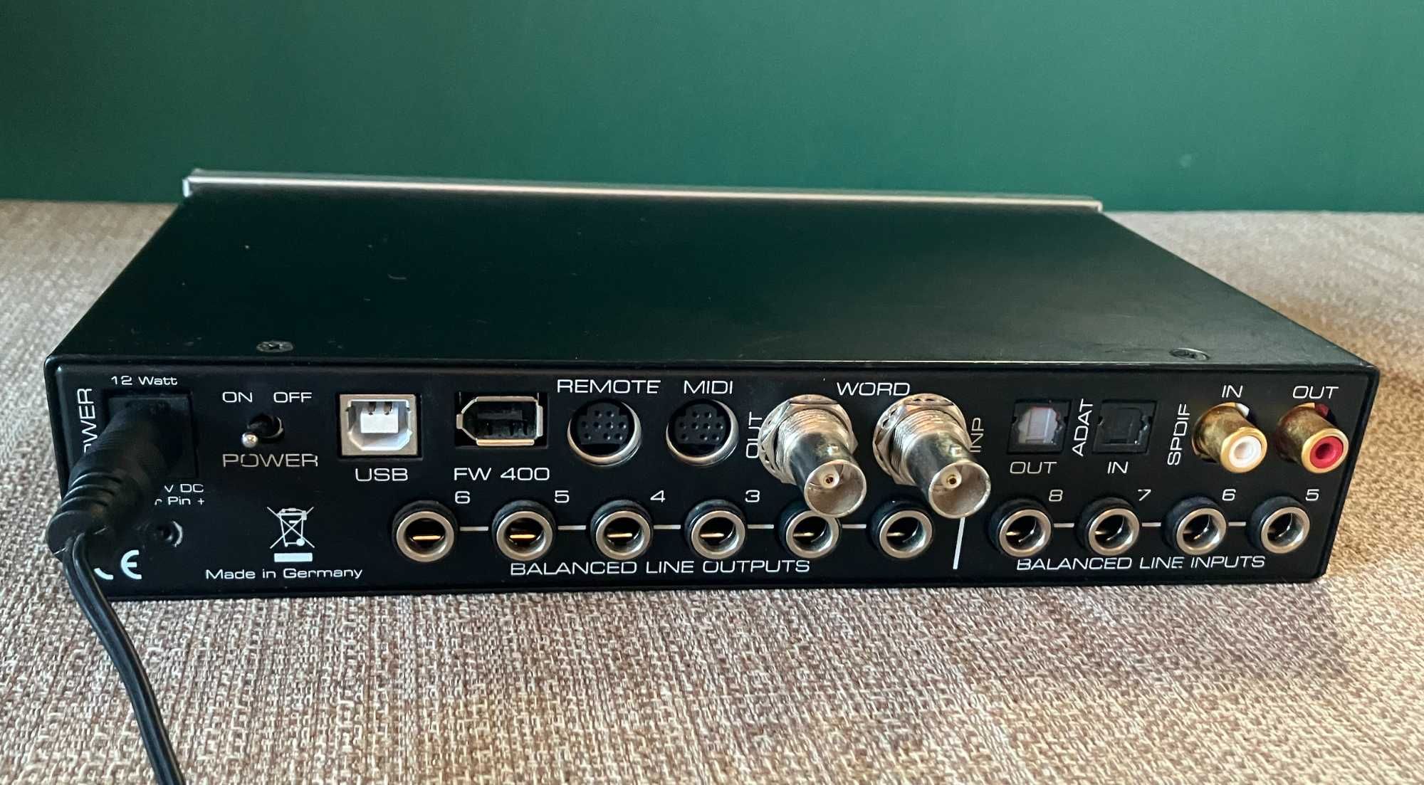Placa de som soundcard RME Fireface UCX