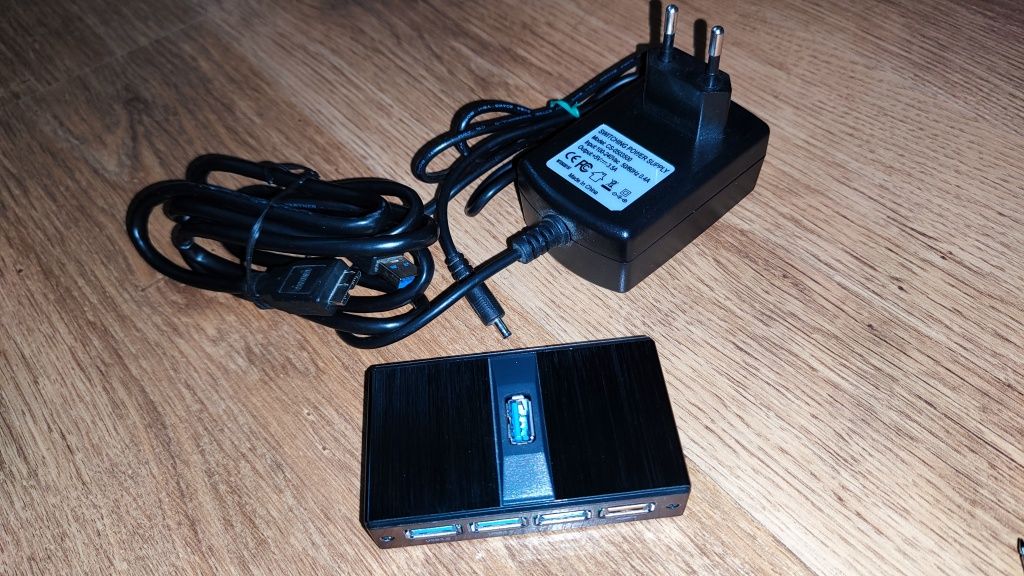 Hub aktywny USB 3.0 + zasilacz