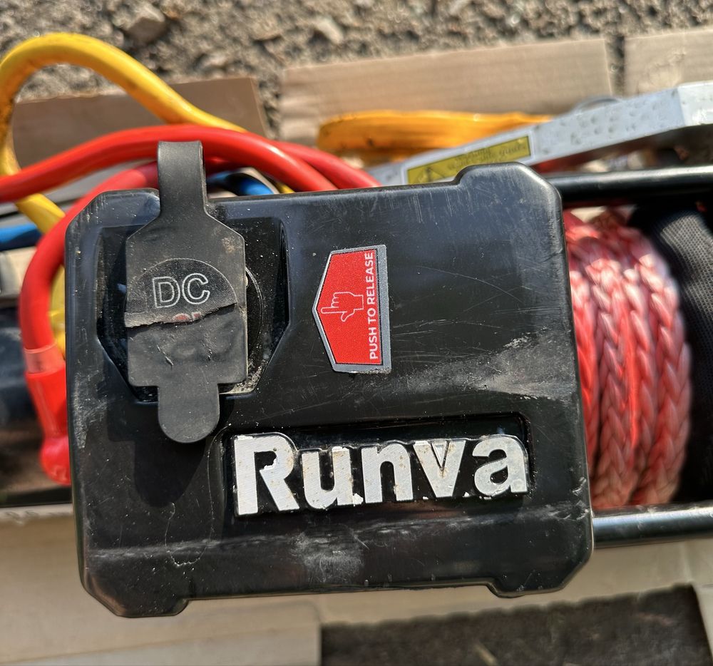 Електрична лебідка Runva EWB 9500-Q(синтетичний трос)