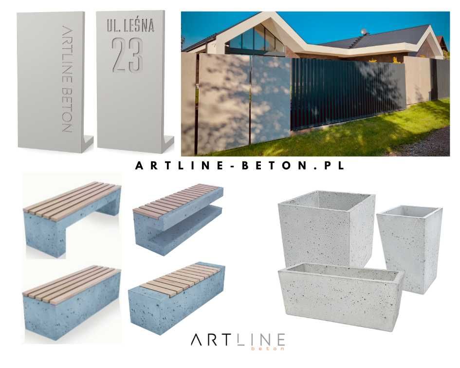 Donica betonowa /donice betonowe/beton architektoniczny, ARTLINE
