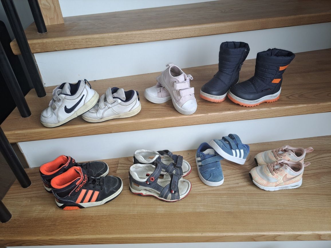 Buty dla dzieci Adidas, Nike