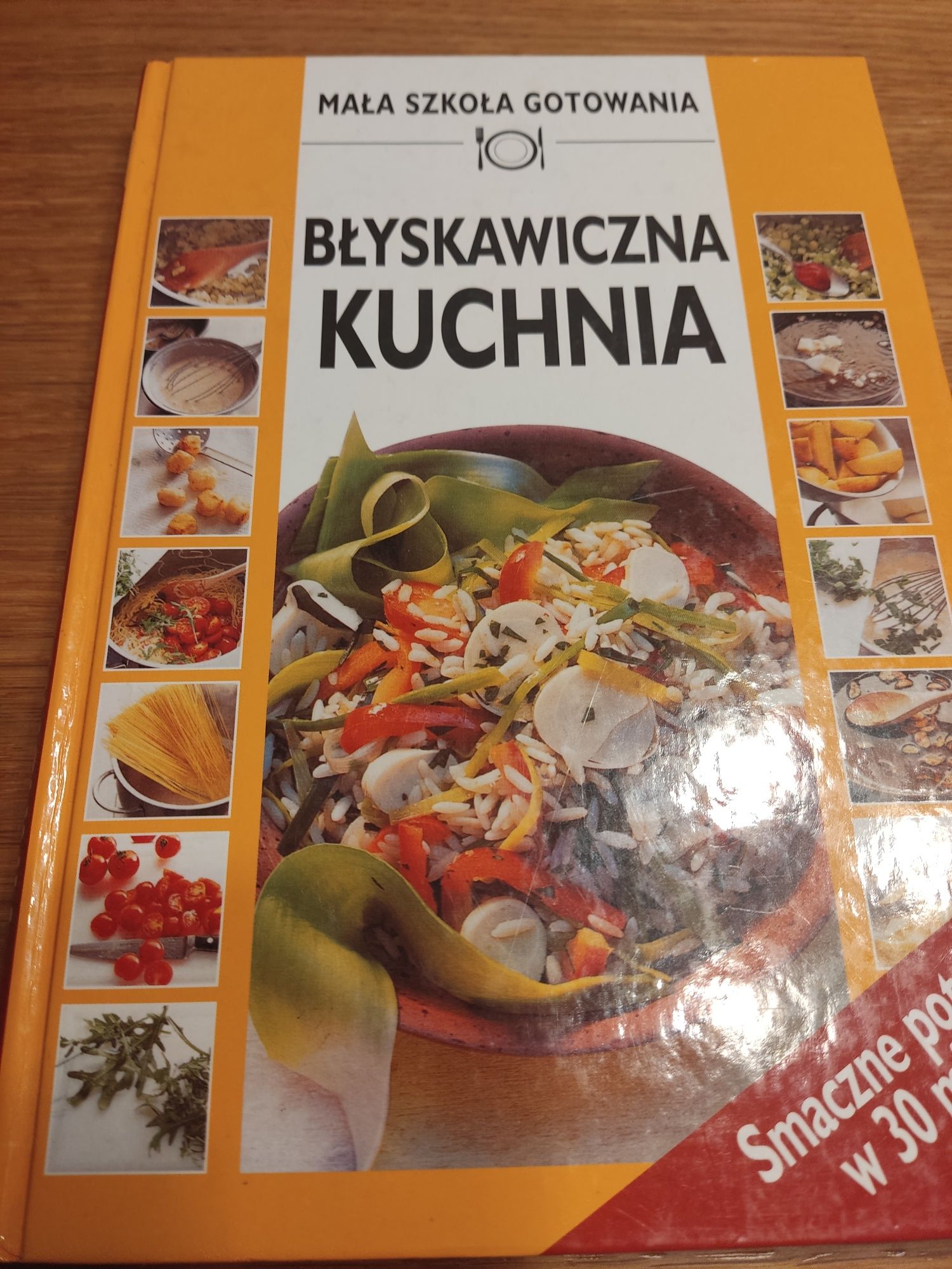 Książka kucharska błyskawiczna kuchnia