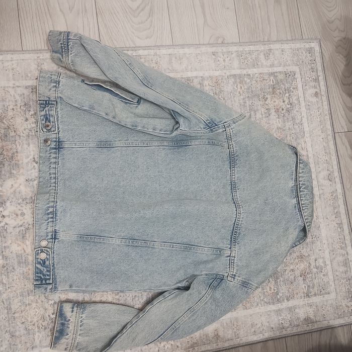 Kurtka jeansowa Sinsey, katana damska oversize