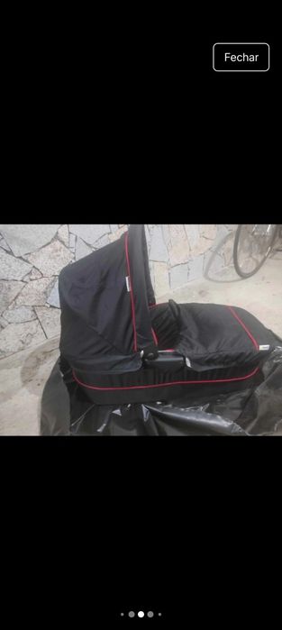 Carrinho 3 em 1 hauck rapid 3 plus trio set