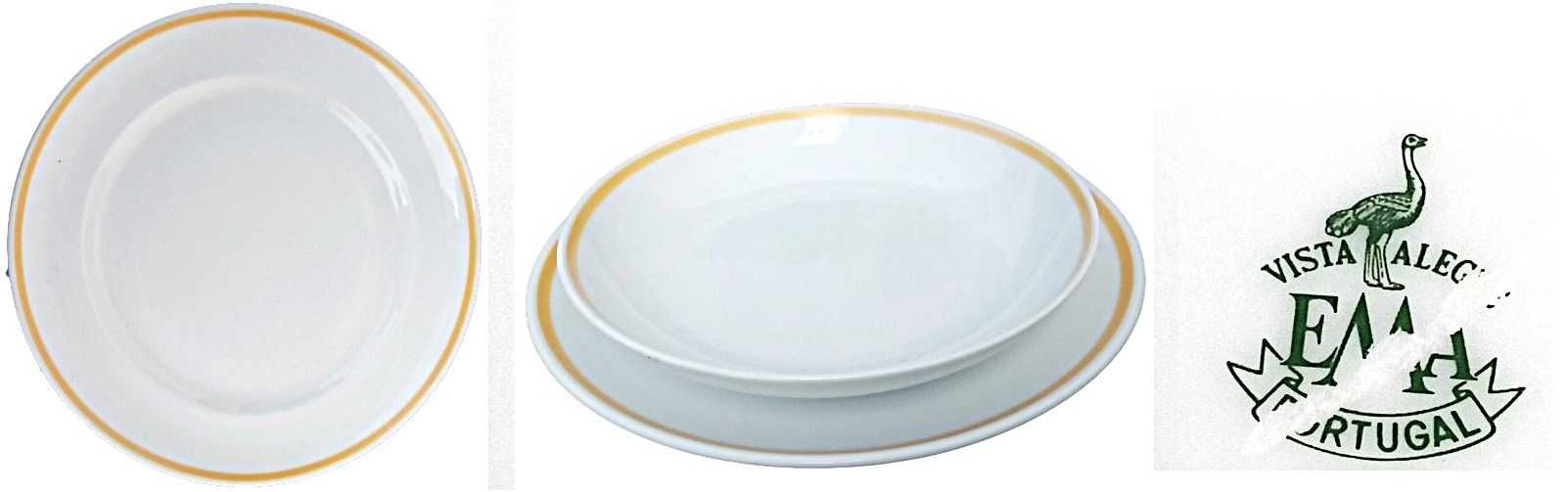Loiças-Vista Alegre Porcelanas–Serviços, Terrinas, EMA, Peças Diversas