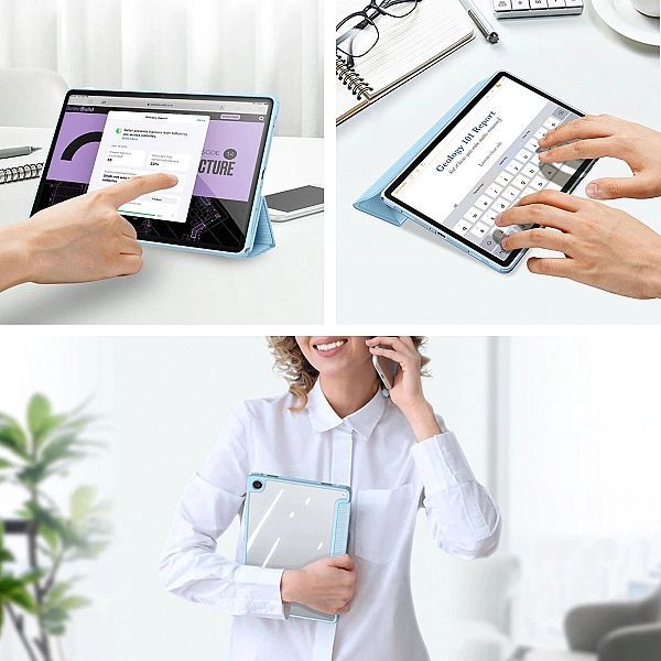 Etui z klapką podstawką Dux Ducis Toby do Samsung Galaxy Tab A9+ - nie