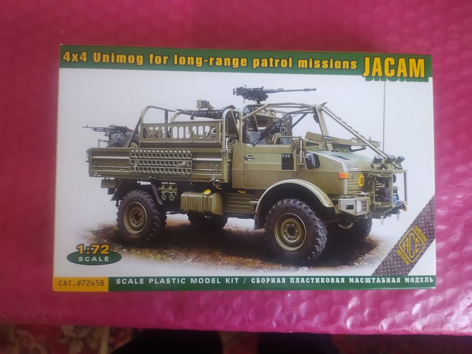 Модель Unimog Jacam 1/72