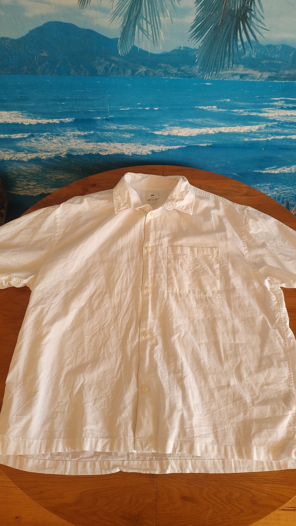 Сорочка біла вживана XXL оригінальна H&M