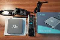 ТВ приставка X96 X9 4/32 Android Smart TV Box настроена