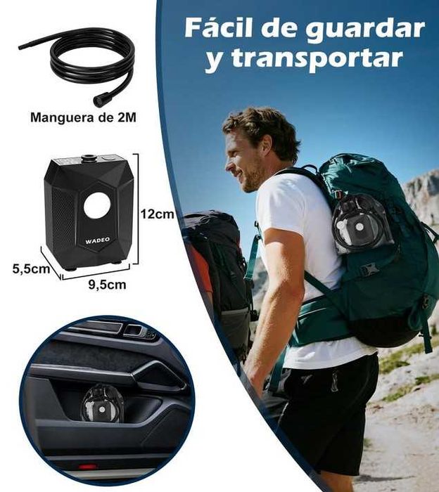 Chuveiro de Campismo completo deposito 20L