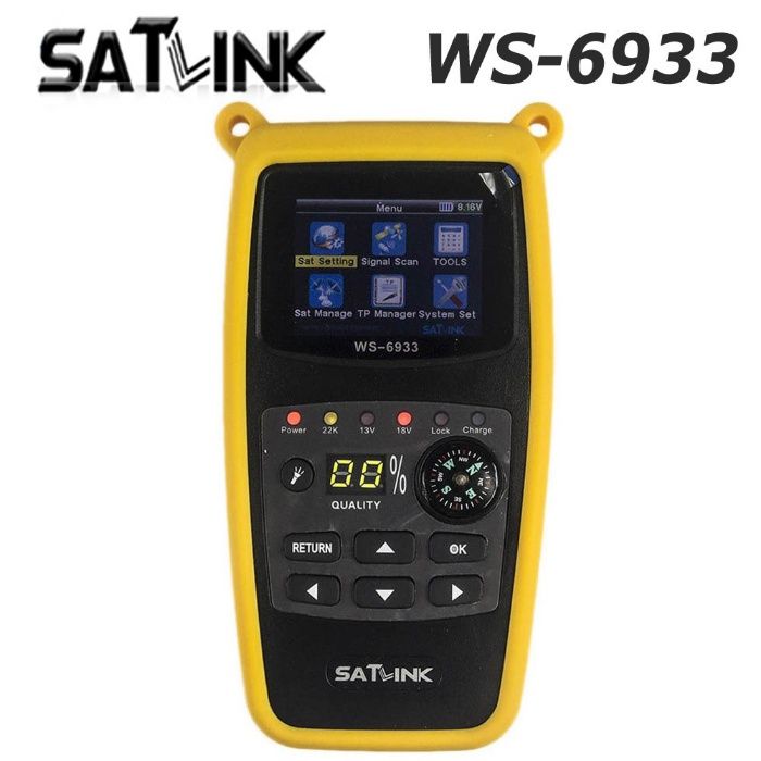 Сатфаиндер Satlink WS-6933 Сатфіндер,прибор настройки супутникового тв