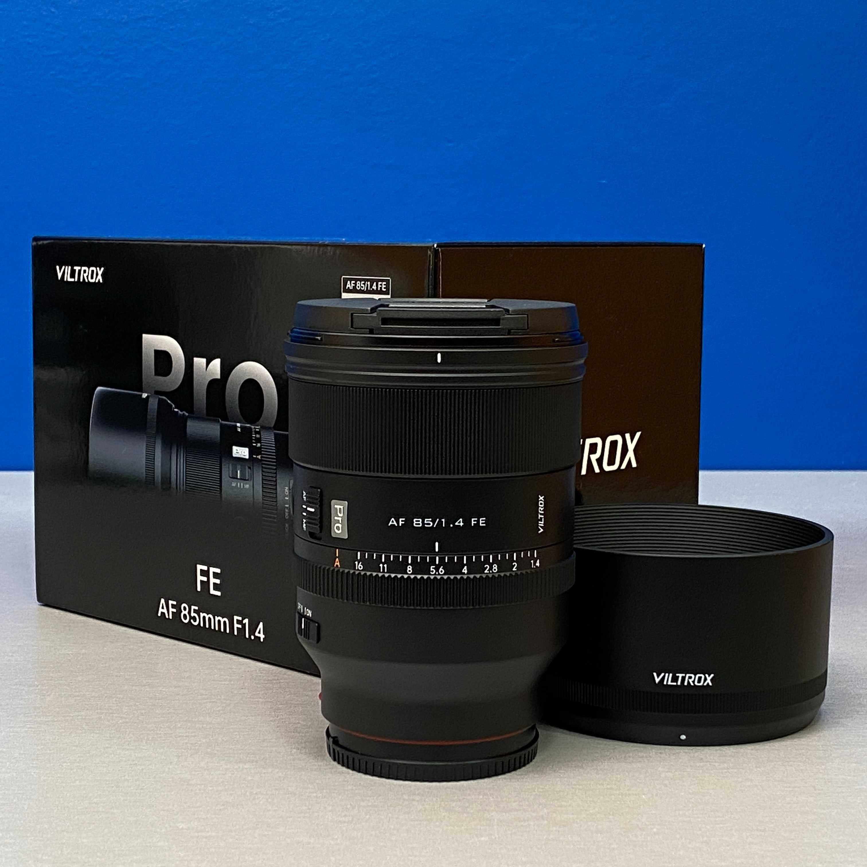 Viltrox PRO AF 85mm f/1.4 (Sony FE) - NOVA - 3 ANOS DE GARANTIA