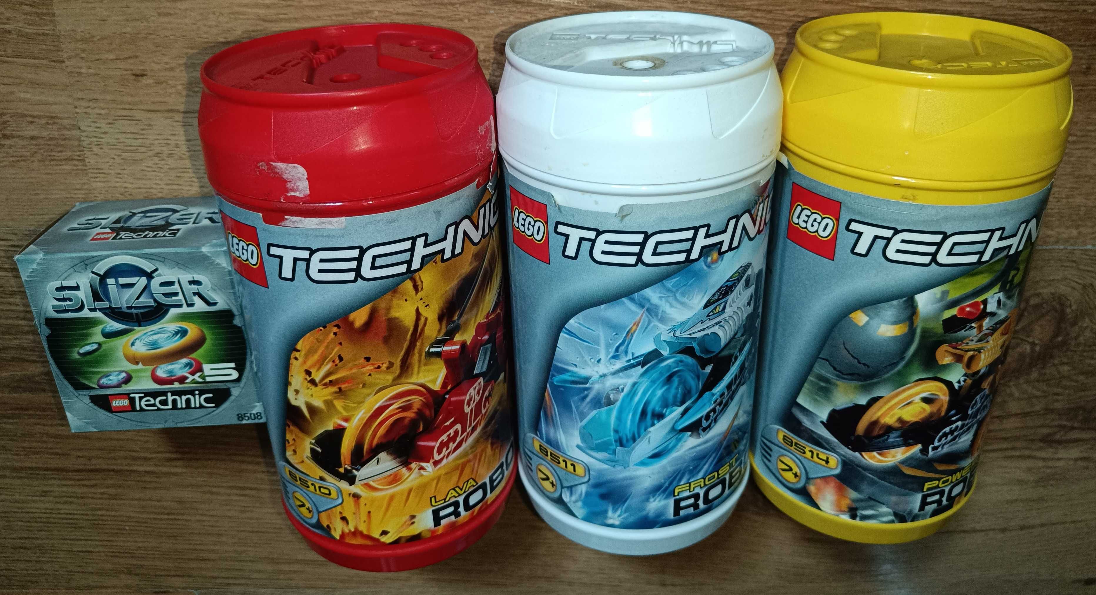 Lego Technic Robo Riders: Lava, Frost, Power + 5 dysków