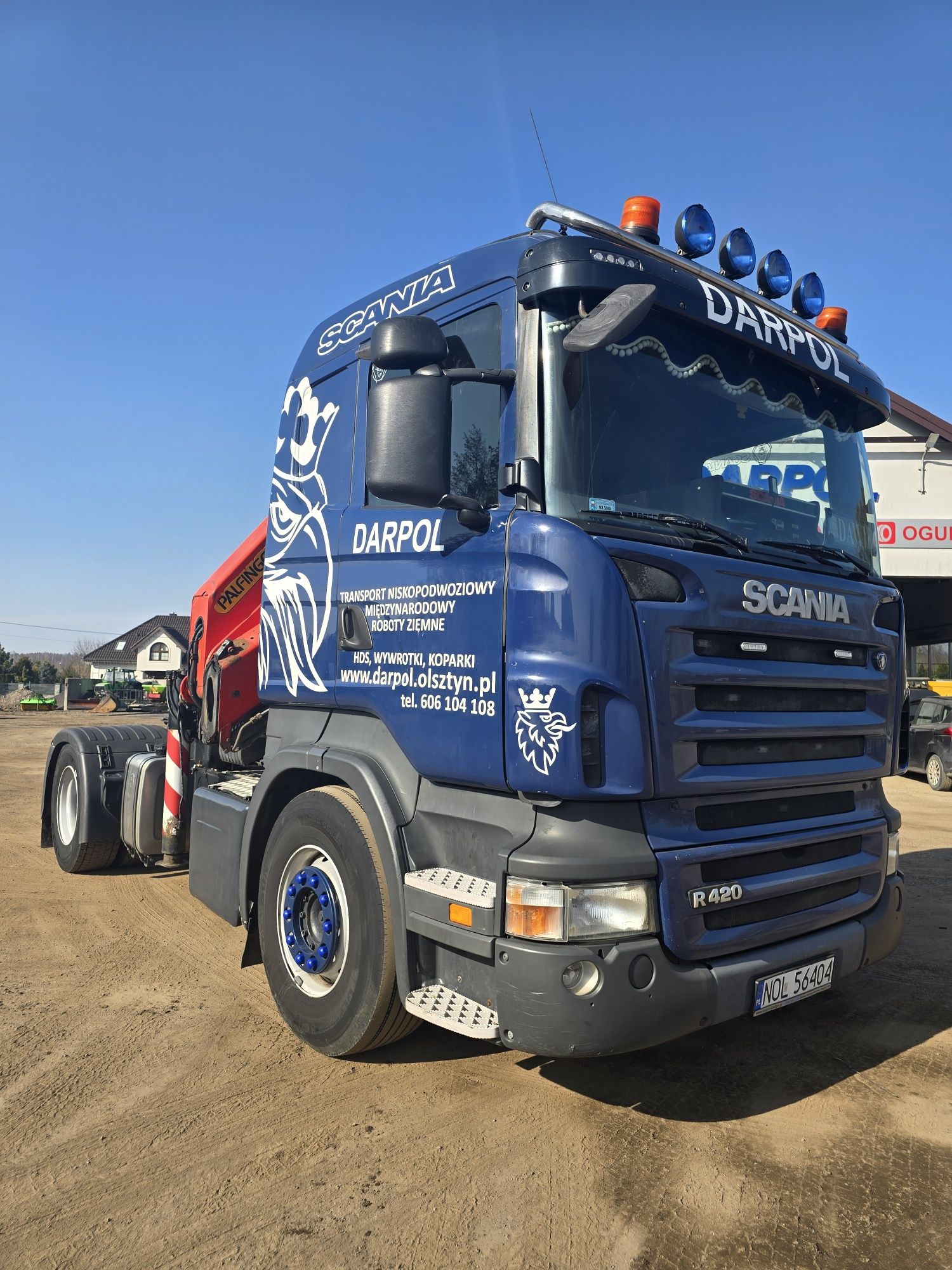 Scania R420 z HDSem