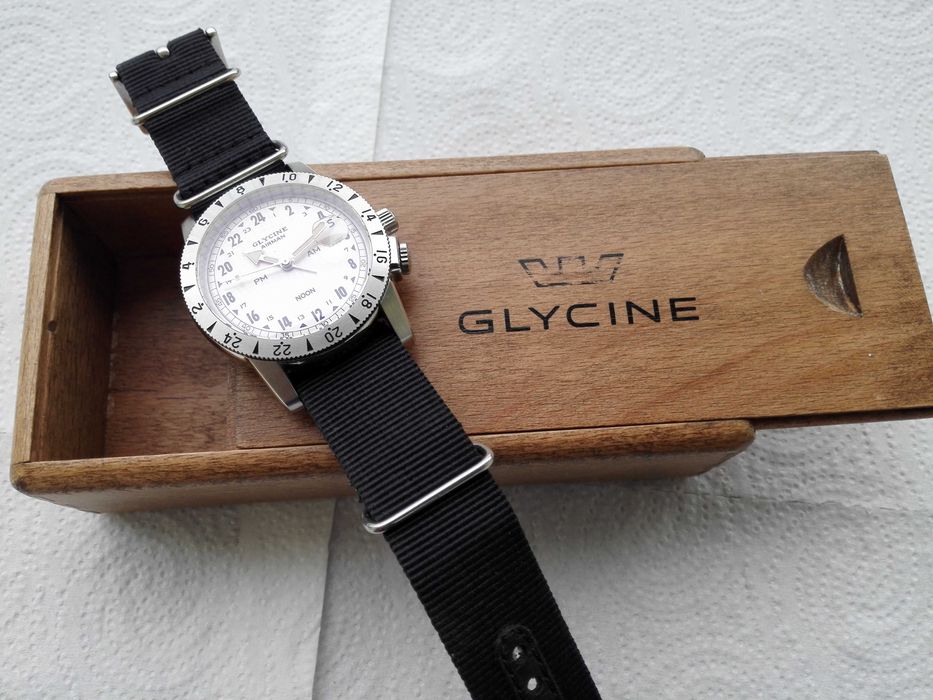 Zegarek Glycine Airman 1953 Limited edition vintage