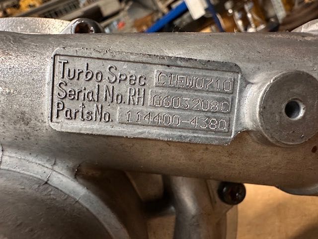 TURBO sprężarka international harvester nowa leżak