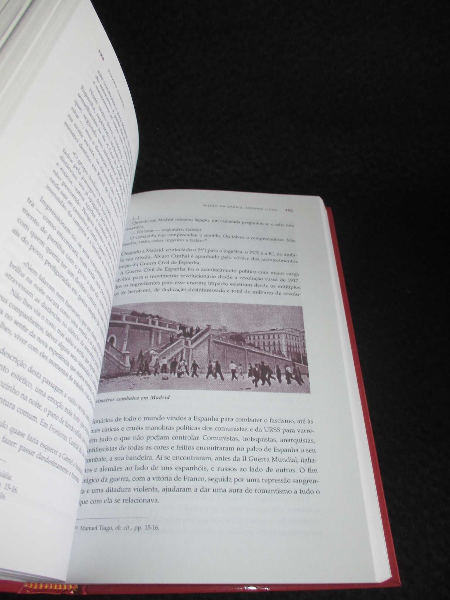 Livros Álvaro Cunhal Uma Biografia Política vol I e II Pacheco Pereira