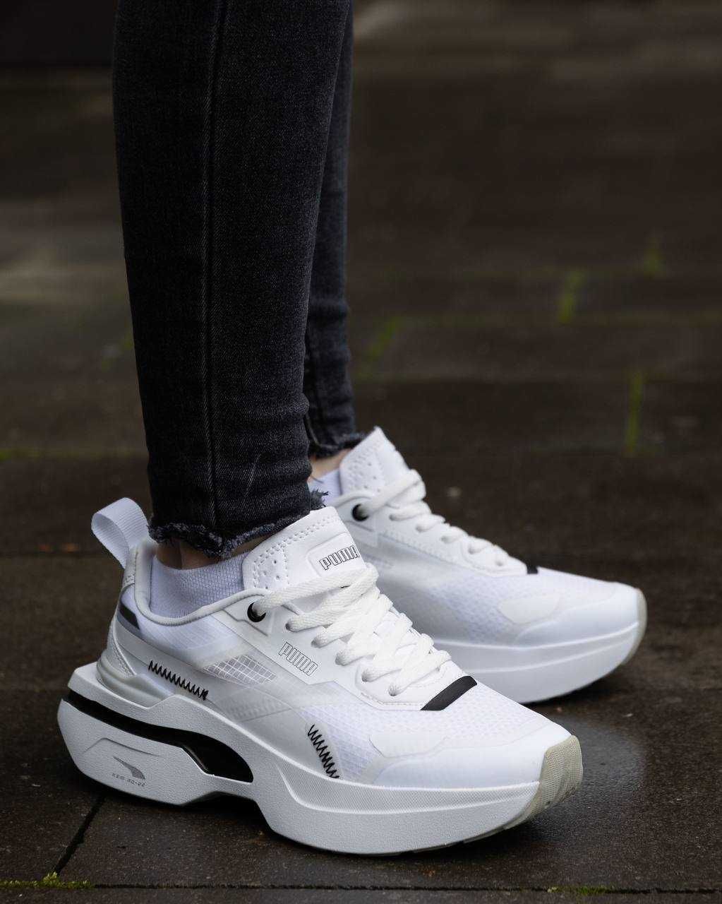 НОВИНКА! Жіночі кросівки Puma Kosmo Rider White 37-40р. Без передоплат