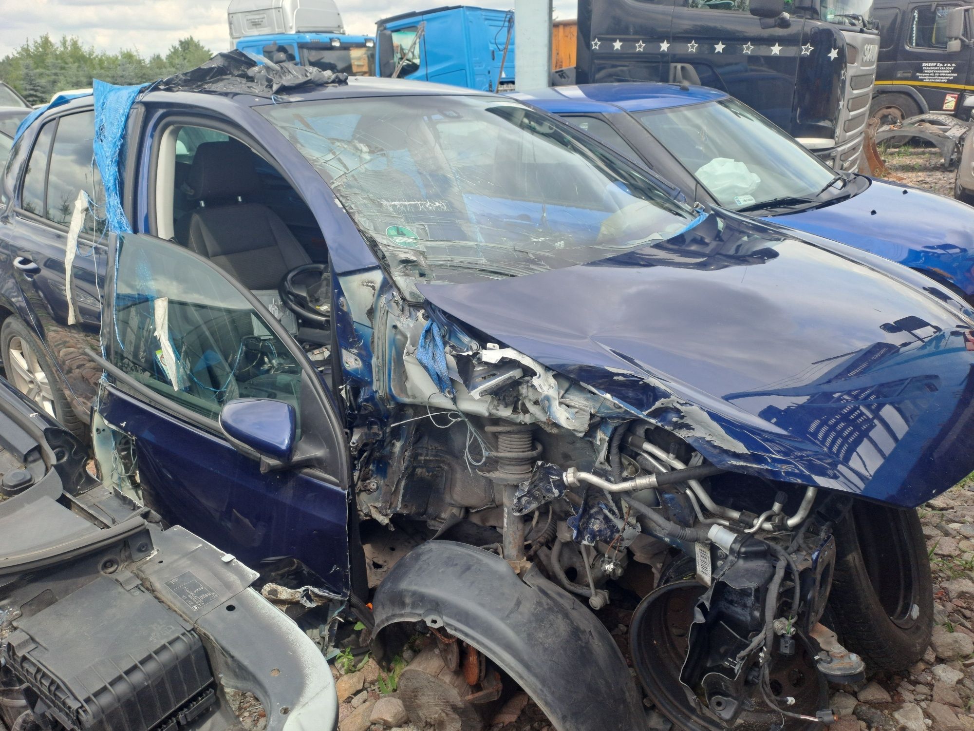 Golf6 1.6tdi cały an części