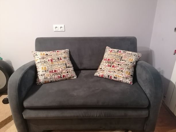 Sofa, kanapa dwuosobowa rozkładana