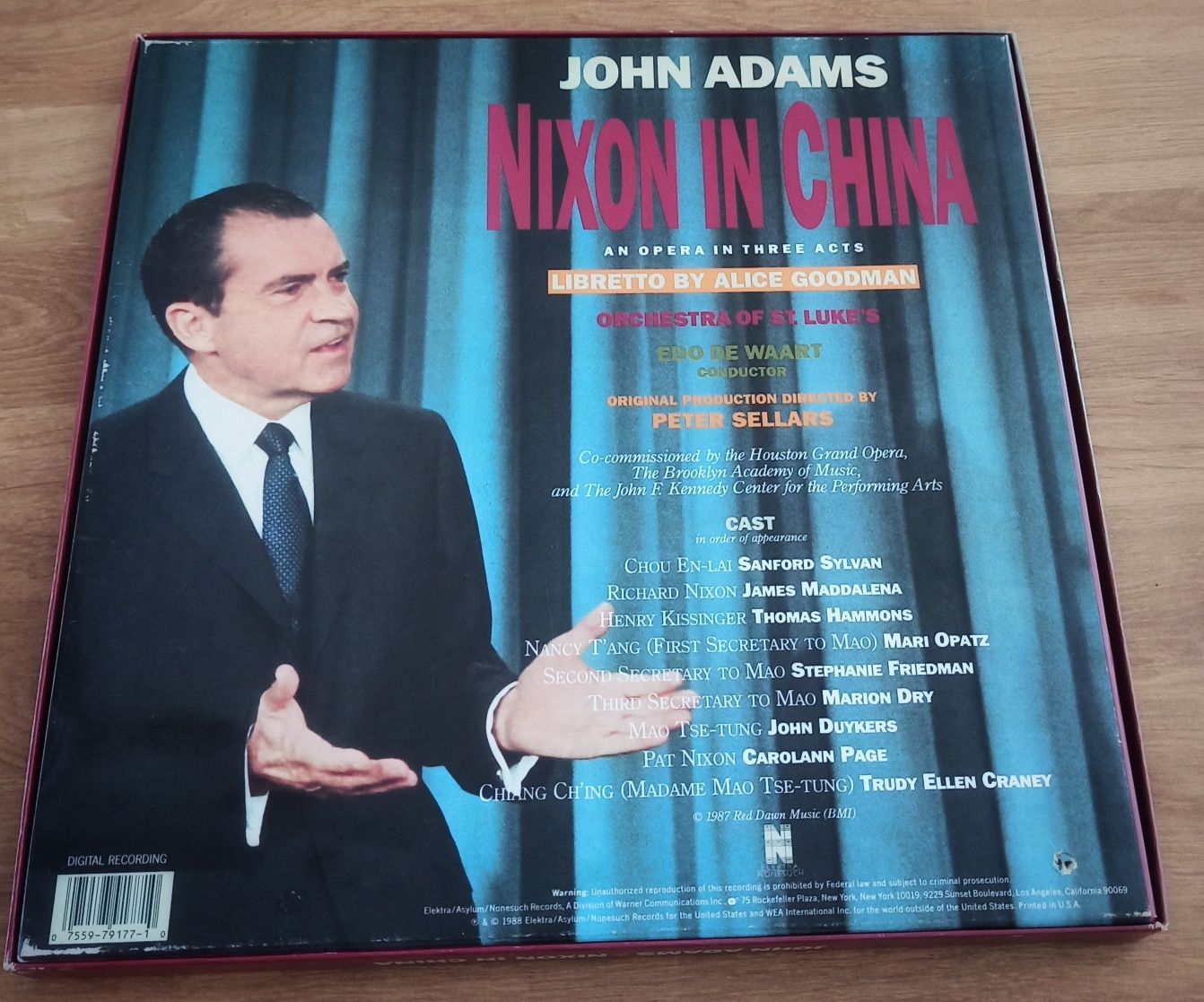 John Adams Nixon In China - unikatowy rarytas