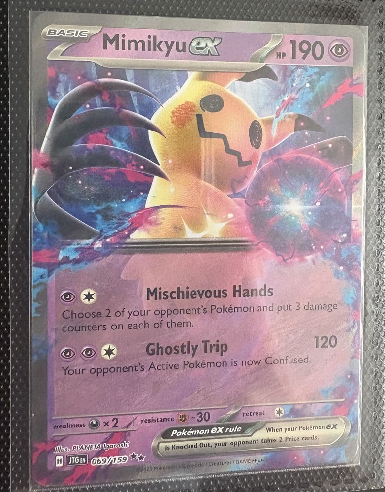 Mimikyu ex (JTG 069)