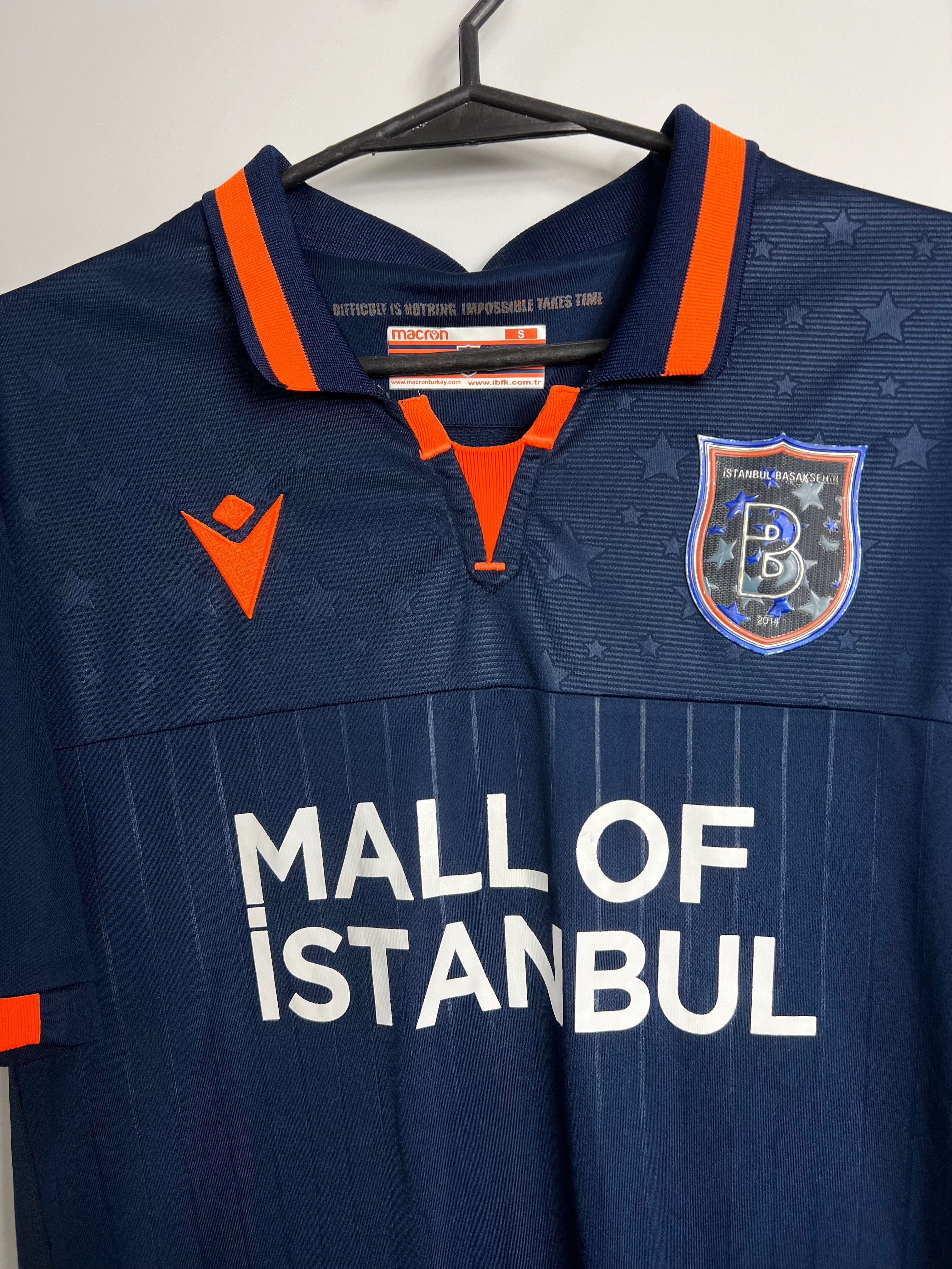 Macron Istanbul Basaksehir 2019/2020 Edin Visca #7 Soccer Jersey