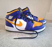 Buty Air Jordan 1 MID Sneakersy Los Angeles Lakers