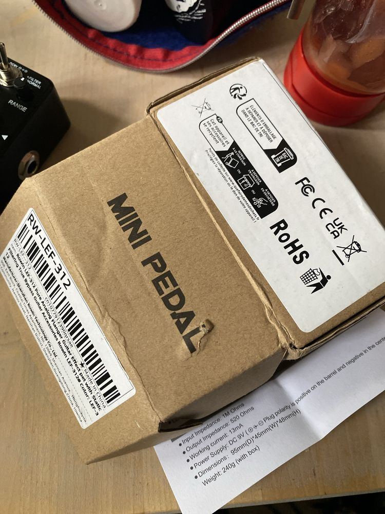 Flanger rowin efekt gitarowy pedal effect delay reverb
