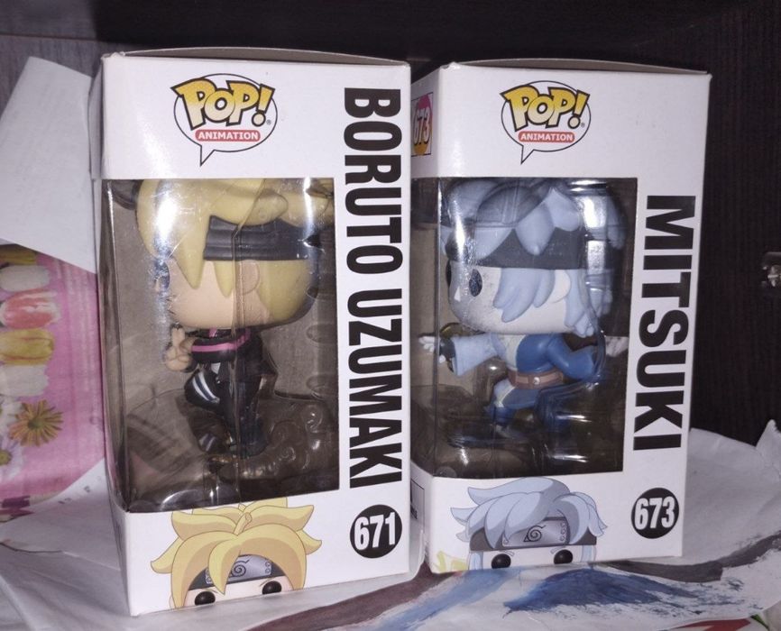 Funko Pop Boruto и Mitsuki / Фанко Поп Боруто и Мицуки, Наруто фигурки