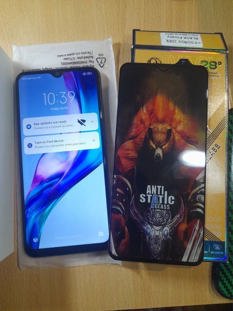Продам смартфон Xiaomi redmi 9 3/32 гб + чехол+ защитное стекло