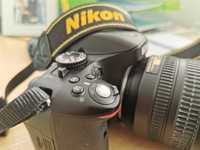 Câmara Nikon 5100D c/ Lente Nikon DX 18-105mm