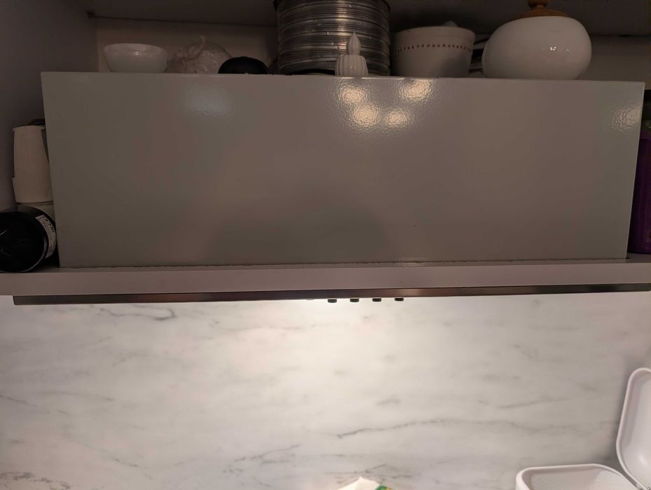 Okap do zabudowy KERNAU KBH 07551X LED Otwór montażowy: 489x270