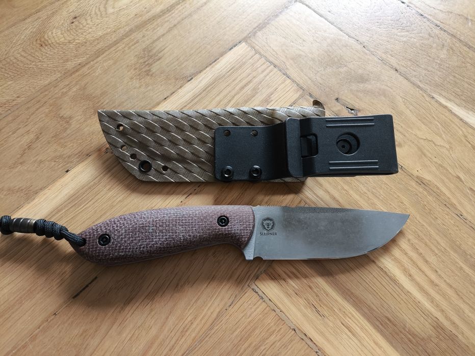 Nóż custom TD Knives sleipner made in Poland