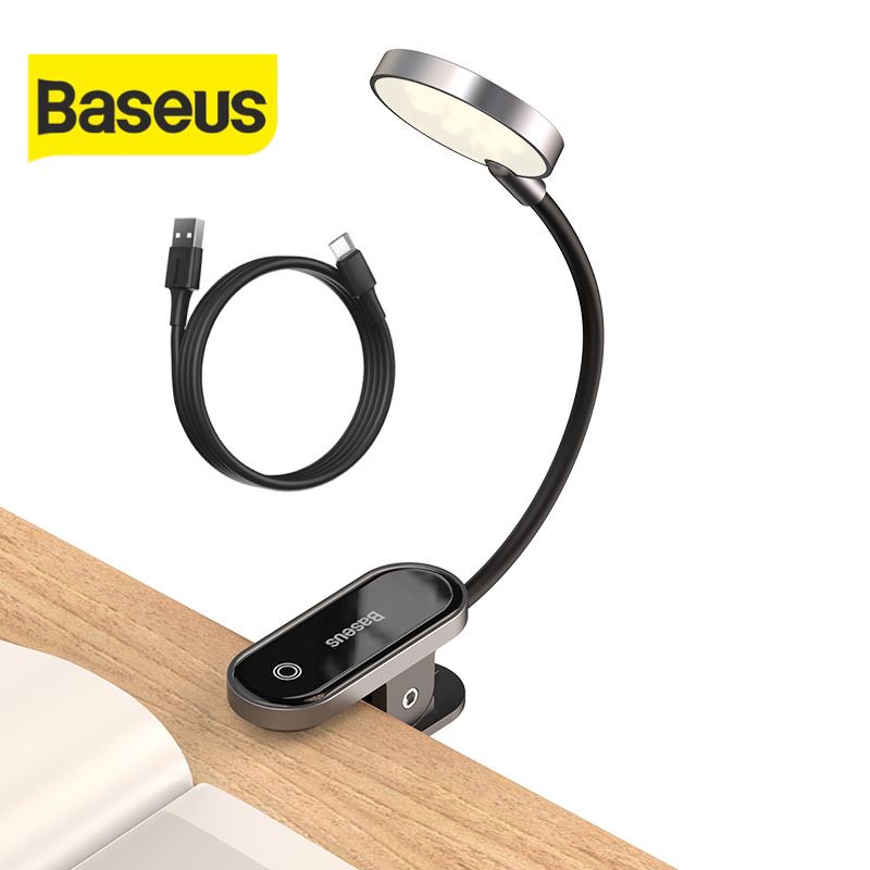 Лампа Baseus Comfort настольная клипса ночник DGRAD-0G LED фонарик