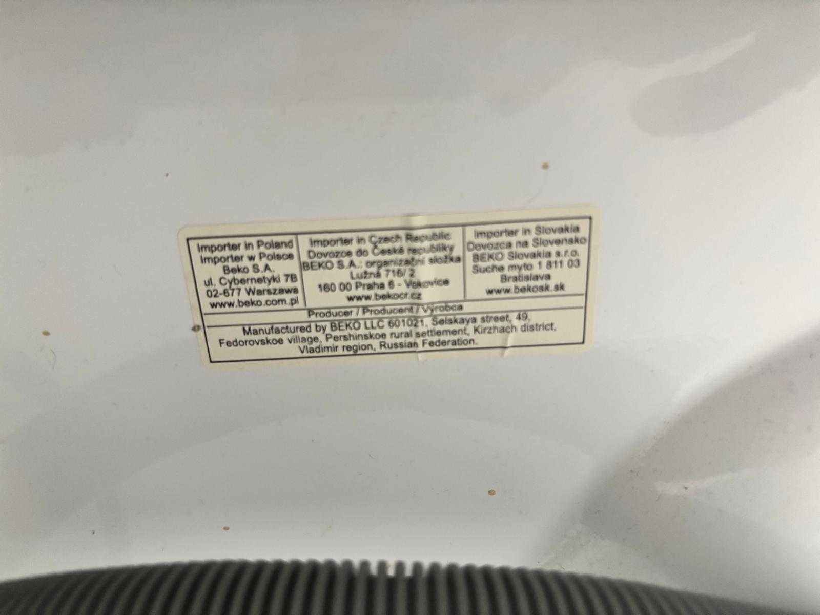 Pralka BEKO WRE7532X0 - slim 100% sprawna