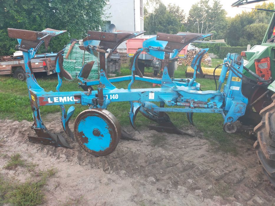 Pług 3 skibowy Lemken Opal 140 obr. hydraulicznie oryginał z Niemiec
