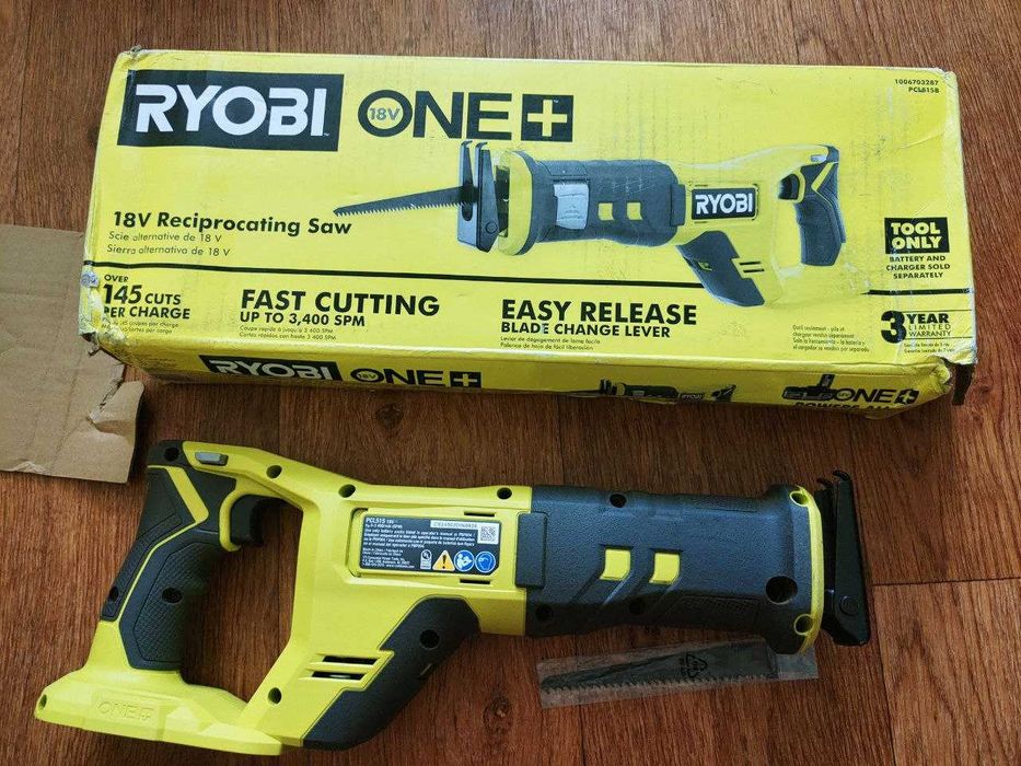 Аккумуляторная сабельная пила Ryobi ONE+ PCL515 18V