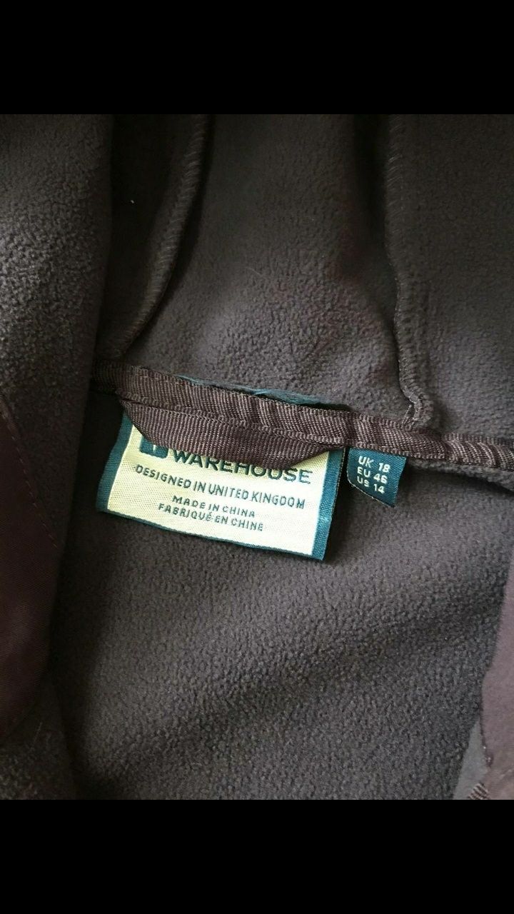 mountain warehouse softshell  трекингова кофта куртка 14 p 48