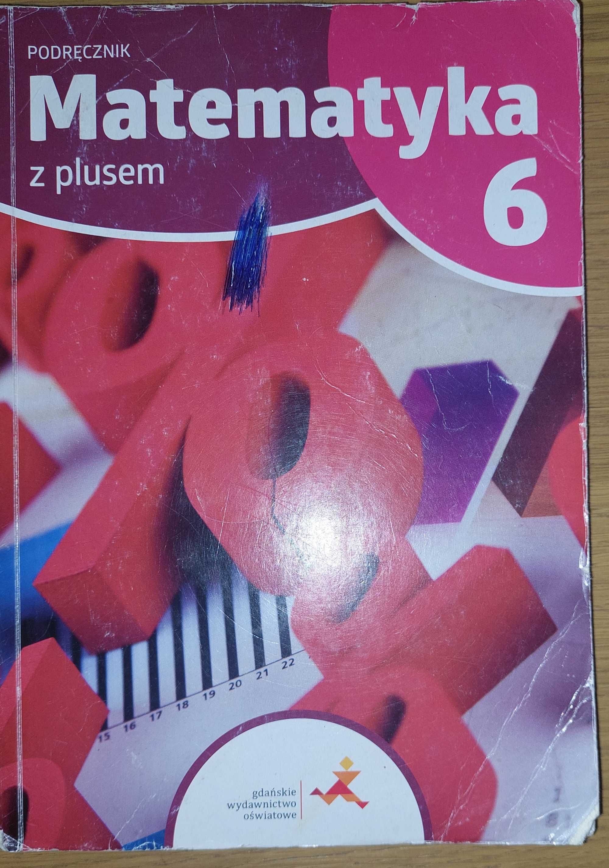 Podręcznik do matematyki "Matematyka z plusem" dla klasy 6