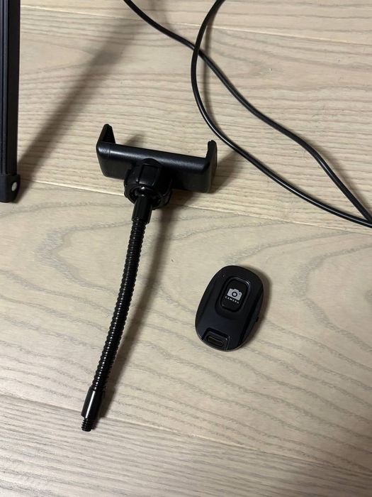 Кільцева лед лампа з тримачем для телефону